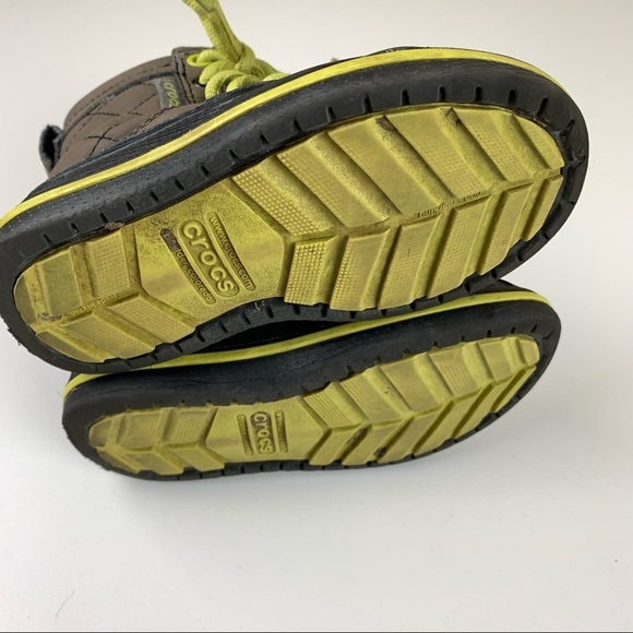 CROCS Allcast Waterproof Kids Boots - Picture 4 of 9